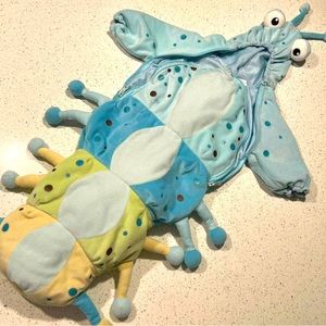 6-12m baby caterpillar costume, excellent condition.